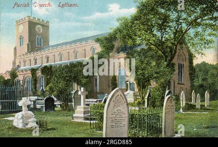 St Cuthbert's Parish Church, Lytham, Lancashire Foto Stock