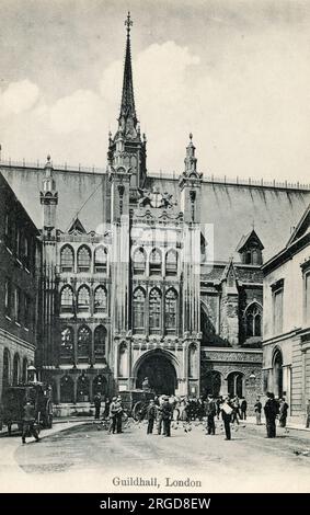 La Guildhall, City of London Foto Stock