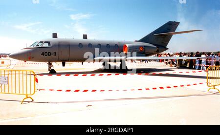 Ejercito del Aire - Dassault Falcon 20D ECM TM.11-3 / 408-11 (msn 219). (Ejercito del Aire - Aeronautica militare spagnola) Foto Stock