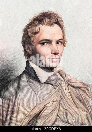 KARL FRIEDRICH SCHINKEL (1781 - 1841), artista e architetto tedesco. Foto Stock