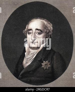 HEINRICH FRIEDRICH KARL freiherr von und zum STEIN statista prussiano Foto Stock