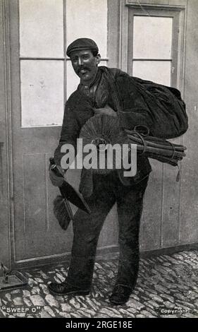 Chimney Sweep. Foto Stock