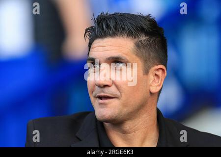 Sheffield, Regno Unito. 8 agosto 2023. Sheffield Wednesday Manager Xisco Munoz durante lo Sheffield Wednesday FC vs Stockport County FC, Carabao Cup, round 1 match all'Hillsborough Stadium, Sheffield, Regno Unito l'8 agosto 2023 Credit: Every Second Media/Alamy Live News Foto Stock