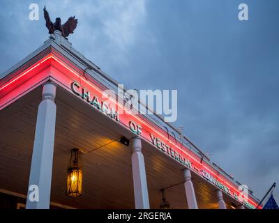 Famoso El Rancho Hotel a Gallup, New Mexico Foto Stock