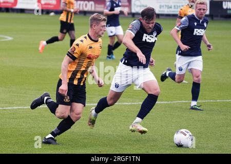 Southport contro Warrington Town 5 agosto 2023 Big Help Stadium .Southport. Vanarama National League North. Southport 0 Warrington Town 4 Foto Stock