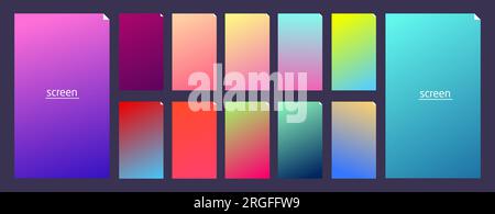 Sfumatura pastello morbido sfondo dai colori vivaci e uniformi per dispositivi, pc e smartphone moderno sfondo color pastello morbido vettoriale ux e. Illustrazione Vettoriale
