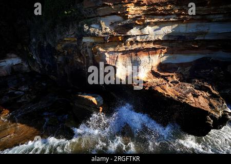 Una vista generale della spiaggia di Terrigal, Australia. Data foto: Mercoledì 9 agosto 2023. Foto Stock