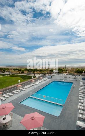 Olympic Motor Inn, Wildwood, New Jersey, Wildwood Motel on the Beach Foto Stock