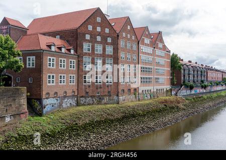 Weserburg Museum a Brema/Germania Foto Stock