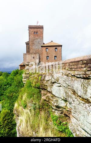 Castello di Trifels ad Annweiler/Germania Foto Stock