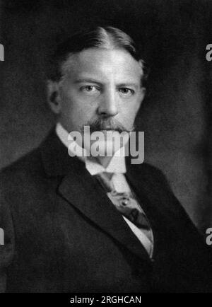 Reginald de Koven (1859-1920), compositore americano e critico musicale, Head and Shoulders Portrait, Unidentified Artist, primi anni '1900 Foto Stock