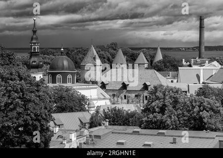 Punto panoramico di Patkuli, città Vecchia, Tallinn, Estonia Foto Stock