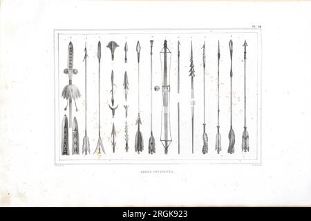 Armes Offensives 1834 di Charles Etienne Pierre Motte Foto Stock