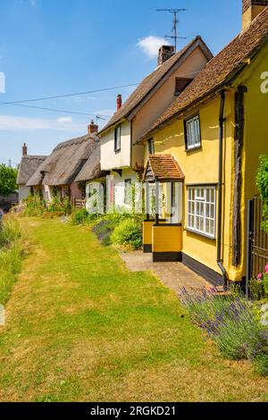 Case in Church St, Wendens Ambo, Saffron Walden CB11 4JZ Foto Stock