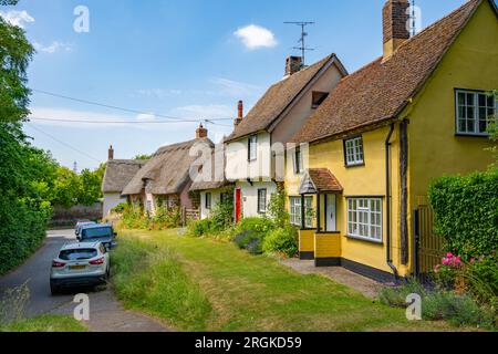 Case in Church St, Wendens Ambo, Saffron Walden CB11 4JZ Foto Stock