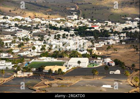 Haría, Isola di Lanzarote, Las Palmas, Isole Canarie, Spagna. Foto Stock