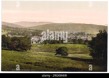 Stampe fotocromatiche vintage della Scozia Foto Stock