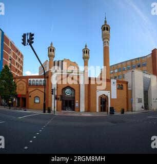 Moschea per preghiere a East London, Regno Unito Foto Stock