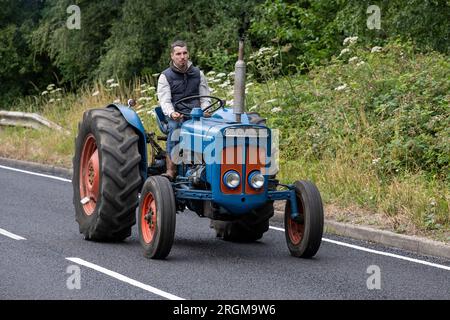 Macchine agricole a Copythorne, New Forest National Park, Hampshire, Inghilterra, Regno Unito Foto Stock