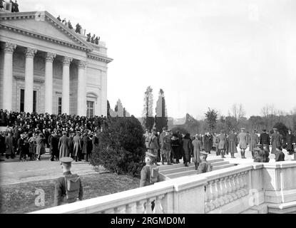 Sepoltura di un soldato sconosciuto ca. Novembre 1921 Foto Stock