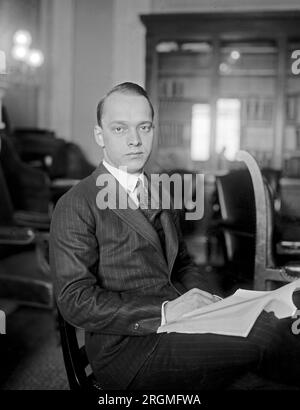 Ritratto di Alex White Gregg ca. 1924 Foto Stock