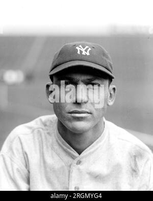 1924 New York Yankees: L'esterno Harvey Hendrick Foto Stock