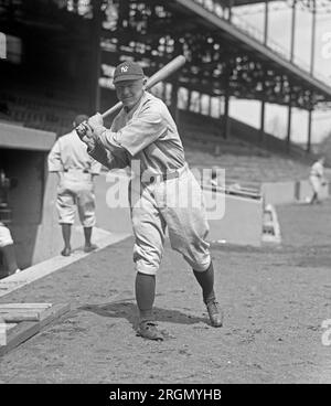 1924 New York Yankees: Esterno Whitey Witt Foto Stock