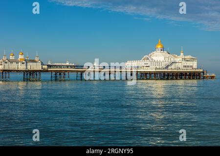 Eastbourne Pier, East Sussex, Inghilterra, Regno Unito. Foto Stock