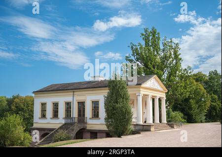 Weimar, Germania - 3 settembre. 2022: La cosiddetta casa di Römisches o casa romana a Weimar, in Germania Foto Stock