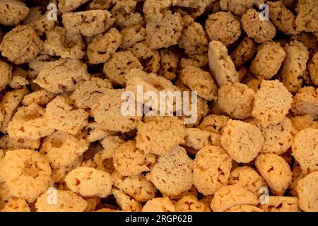 Tarhana è un cibo tradizionale turco essiccato al sole fatto di cagliata, tom Foto Stock