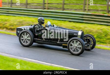 V.S.C.C. Prescott Speed Hill Climb, Prescott Hill, Gotherington, Gloucestershire, Inghilterra, UK, agosto 2023. Il Vintage Sports Car Club. Foto Stock