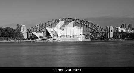 Sydney Icons B&N Foto Stock