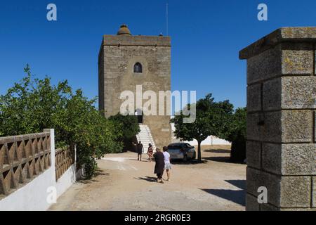 Redondo castello mediavale, Redondo, Portogallo, Europa Foto Stock