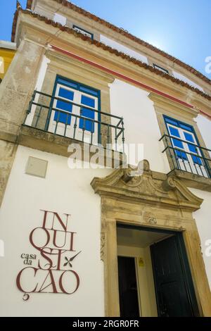 Casa da Inquisição - Museo dell'Inquisizione a Castelo de vide, regione dell'Alentejo, Portogallo, Europa Foto Stock