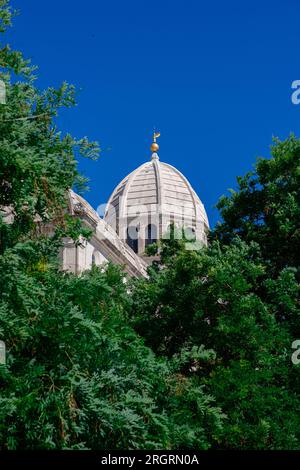 La città vecchia di Sibennik in Dalmazia, Croazia sulla costa adriatica. La cattedrale di St. James. Foto Stock