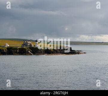 Orkney Inseln, Leuchtturm Foto Stock