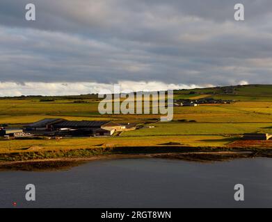 Orkney Inseln, paesaggio scozzese Foto Stock
