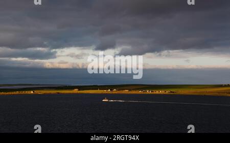 Orkney Inseln, paesaggio scozzese Foto Stock