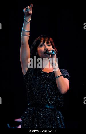 Natalie Imbruglia, V2009, Hylands Park, Chelmsford, Essex, Regno Unito - 23 agosto 2009 Foto Stock