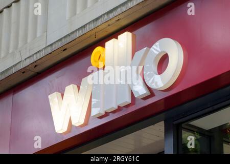 Il negozio Wilko a Broadmead Bristol. Uder minaccia di chiusura Foto Stock