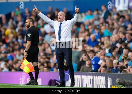 Liverpool sabato 12 agosto 2023. Durante la partita di Premier League tra Everton e Fulham al Goodison Park, Liverpool, sabato 12 agosto 2023. (Foto: Mike Morese | mi News) crediti: MI News & Sport /Alamy Live News Foto Stock