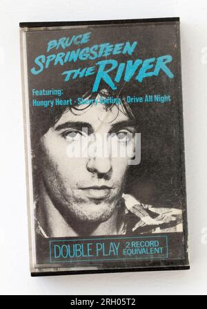 The River di Bruce Springsteen audiocassetta Foto Stock