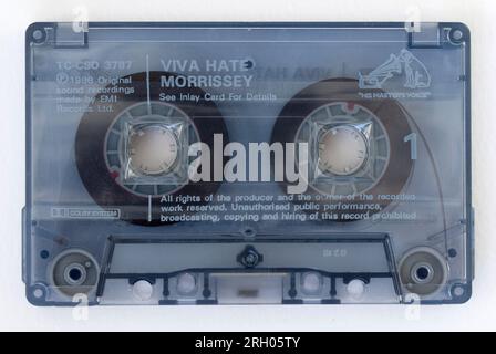 Viva Hate di Morrissey audio Music cassette Foto Stock