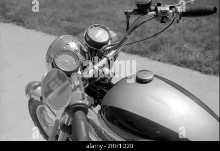 Motociclo classico Foto Stock