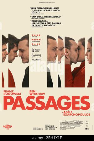 PASSAGES (2023), diretto da IRA SACHS. Crediti: SBS PRODUCTIONS / album Foto Stock