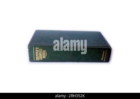 Culpepper's complete Herbal. Libro vintage con copertina rigida. Libro, configurazione di Studio Foto Stock