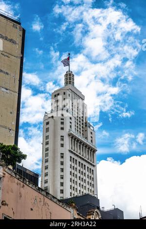 Altino Arantes Building a San Paolo in Brasile ex sede di Banespa, oggi Farol Santander Foto Stock