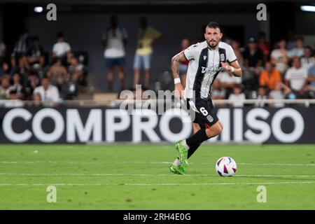 Cartagena, Murcia, Spagna. 13 agosto 2023. Datkovic, 13 /08/2022, FC Cartagena vs CD Elendes, 2 , 2 divisione spagnola, LaLiga Hypermotion, campionato regolare, 1° giorno: Estadio Cartagonova, Cartagena, regione di Murcia. Crediti: Pascu Mendez/Alamy Live News Foto Stock