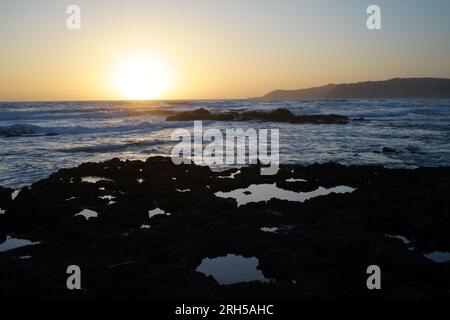 Acciaroli, Pollica, Cilento, Italia Foto Stock