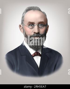 Hendrik Lorentz. 1853-1928. Dutch Physicist Foto Stock